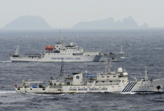 日本议员集体拜鬼 中国海警船巡航钓岛抗议