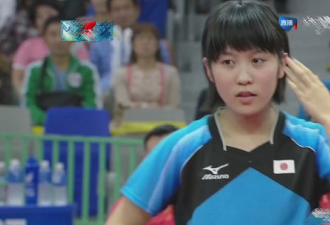 世界冠军日本女乒选手刚来中国就被虐了