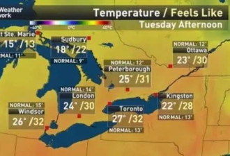 32℃！多伦多明天热爆了！更反常的还在后面...