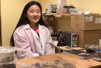 12岁的华裔天才少女研发机器人救地球