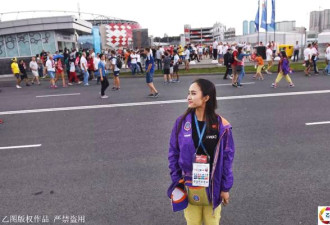 世界杯最美中国志愿者：颜值高 还会四国语言