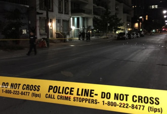 多伦多市中心枪案 20岁男子中枪重伤