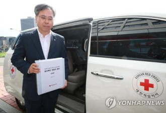 韩朝红十字会在板门店交换离生死确认委托书