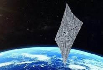 NASA测试“立方体卫星”用太阳帆