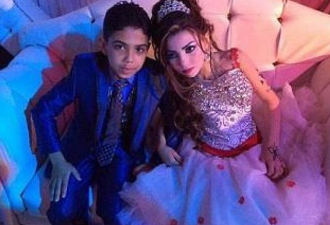 埃及12岁男孩迎娶自己11岁表妹,其父祝福