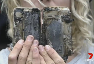 iPhone7莫名其妙起火 烧坏澳洲机主轿车