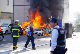 日本一公园发生两次爆炸1死3伤 现场闻到火药味