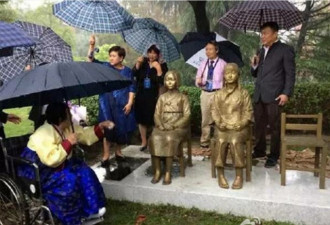 上海“慰安妇”雕像引争议 中日隔空攻讦
