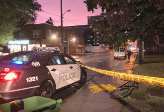 多伦多西区发生伤人案 一名20岁男子被刺伤