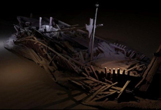 黑海发现40多艘中世纪沉船 残骸保存完整