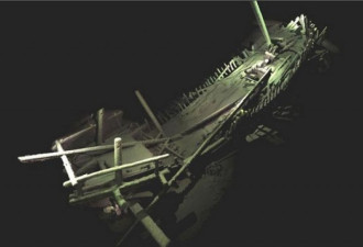 黑海发现40多艘中世纪沉船 残骸保存完整