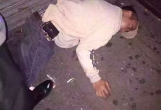 不堪生活重压 华裔男子醉卧纽约街头