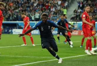 一粒金秋斩落比利时 法国队闯进世界杯决赛