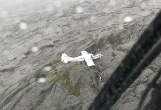 小型飞机在阿拉斯加山区坠机 机上10人受伤