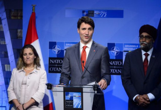 加拿大没有就军费在北约峰会上做出新的承诺