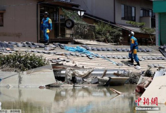 日本前往暴雨灾区路段发生交通事故 志愿者受伤