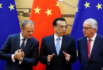 中国欧盟领导人联合声明 欧盟向三巨头喊话