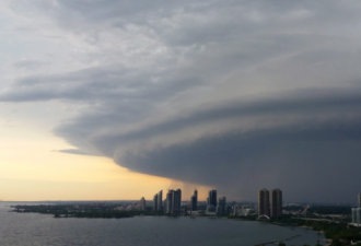 加拿大环境部向GTA地区发出强雷暴警告