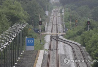 韩朝商讨铁路连接项目联合考察日程