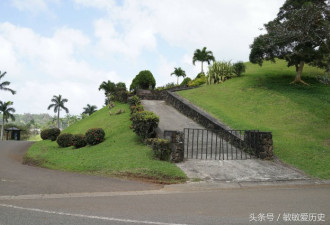 实拍夏威夷张学良墓地：入口正对日本神殿