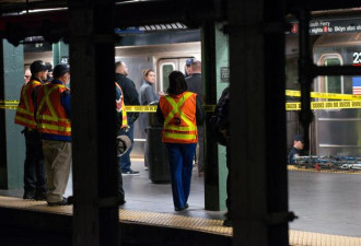 地铁吵架被推落月台 纽约女子遭车碾撞不治身亡