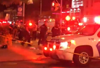多伦多希腊城枪手当街扫射2死12伤 枪手身亡