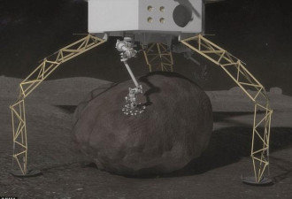 NASA欲从小行星上摘取巨石:为火星任务做准备