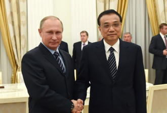 李克强会见俄总统普京 双方合作目标远大