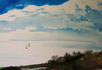 霍嘉顺中国传统绘画世界巡回展加拿大站