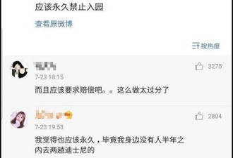 做这事被迪士尼禁6个月，网友却不满意