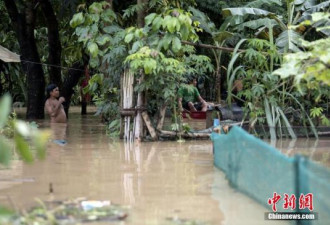 菲律宾连续降雨8人死亡 财产损失达13亿比索