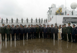 中国海警舰船访问越南 系首次出访南海周边国家