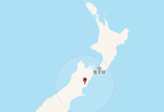新西兰南岛中部发生8级地震 惠灵顿震感强烈