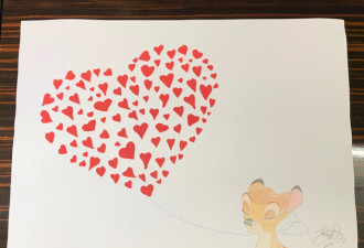 李小璐作新画引粉丝暴哭，一细节疑暗藏和好