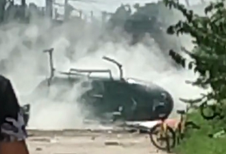 北京一架直升机坠落，警方通报来了