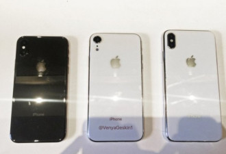确认！这就是苹果今年要发布的三款新iPhone