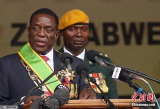津巴布韦选现任总统姆南加古瓦总统选举获胜