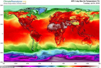 “地球发烧” 部分地区高温致人死亡