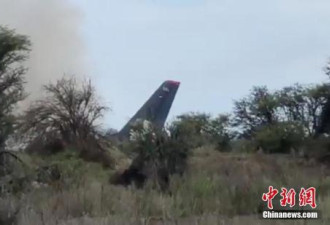 墨西哥航班坠毁过程画面曝光 乘客大喊：快开门