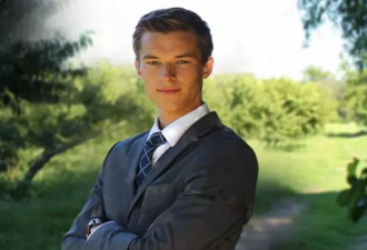布洛克大学19岁帅哥当选安省议员 史上最年轻