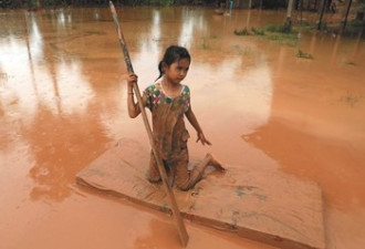 东南亚多国水灾，老挝溃坝已致30人死