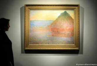 莫奈画的“干草堆”卖了8140万美元