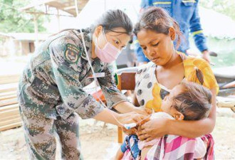 中国多支救援队奔赴老挝灾区，送救援物资