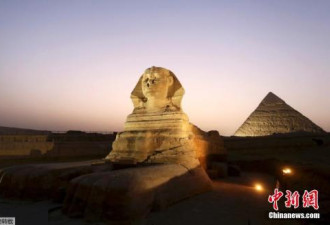 埃及发现新的狮身人面像 不急于从地下取出