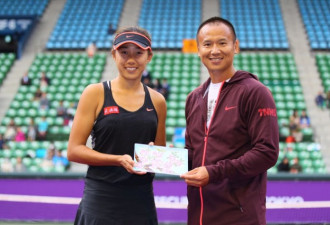 中国网球新希望：他将排名200选手带成亚洲一姐