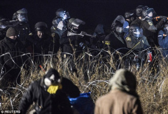 美国原住民反油管工程  与警方再发冲突