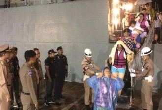 泰国普吉风浪致177名游客被困 已被军舰救出