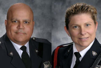 震惊全国！ 加拿大男女两名警员被枪杀殉职