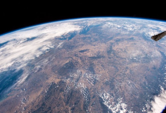 宇航员从太空眺望欧洲大陆 景象令他大吃一惊