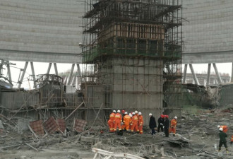 江西电厂事故：钢结构从25层坠下 比手臂还粗